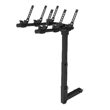 Foldable 3 Bikes Rear Trunk Steel Car Bike Carrier